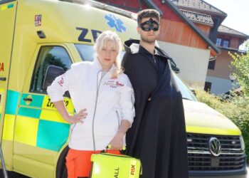 Zdravotníci zasahovali na soustředění Anděl mezi zdravotníky. Péči potřebovala dcerka Bohuše Matuše a zpěvačka Lucia Sosna